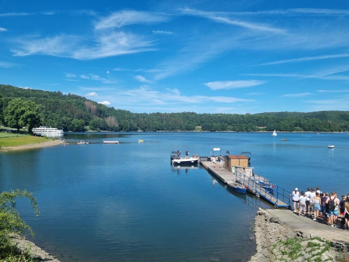 Andinas Fewo - Wunderschoener Ausblick Auf Den See Olpe bei Meschede Eksteriør bilde